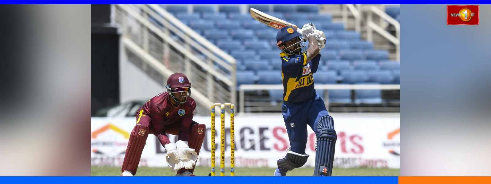 කොදෙව්වන්ට එරෙහි පළමු තරගයේ ජය ශ්‍රී ලංකාවට